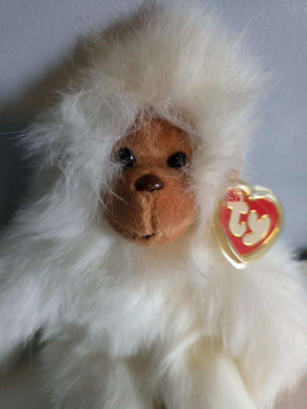 Tango the White Monkey / Chimpanzee (Ty Classic style number 07000),